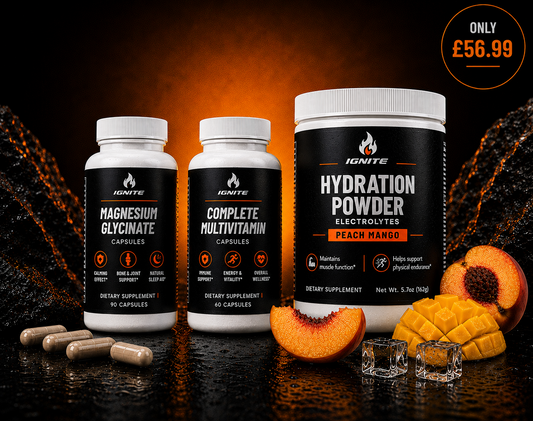 Ignite Daily Essentials Bundle (Peach Mango Hydration)