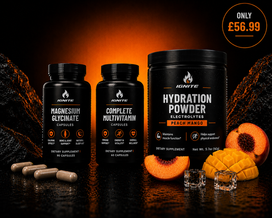 Ignite Daily Essentials Bundle (Peach Mango Hydration)